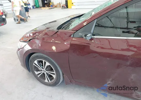 2021 Nissan Sentra Sv Xtronic Cvt from USA, damaged, VIN 3N1AB8CV7MY240116